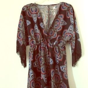 Paisley Pattern Dress